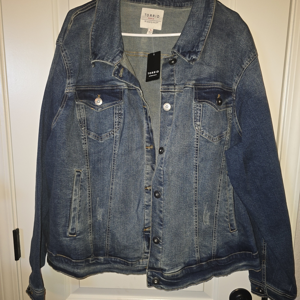 Torrid Classic Blue Jean Jacket
